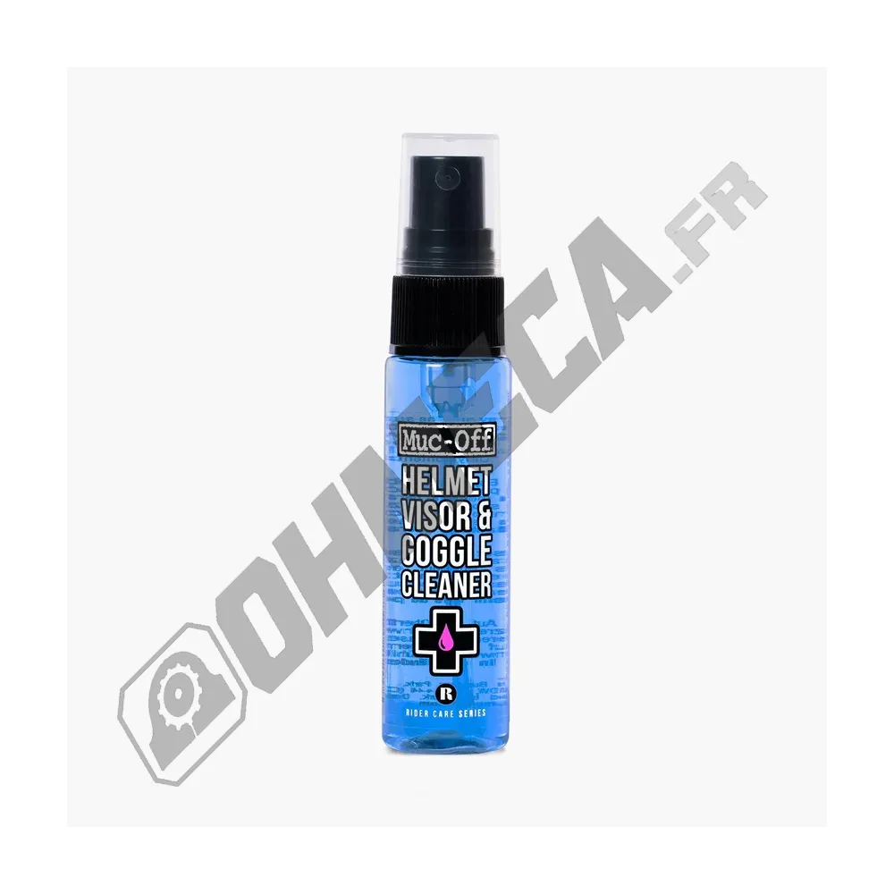Spray nettoyant casques et visières MUC-OFF Visor, Lens & Goggle Cleaner - Spray 250ml AEROSOL