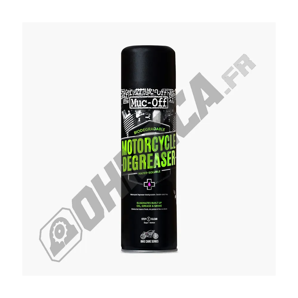 Dégraissant MUC-OFF Motorcycle Degreaser - spray 500ml AEROSOL Dégraissant MUC-OFF Motorcycle Degreaser - spray 500ml AEROSOL