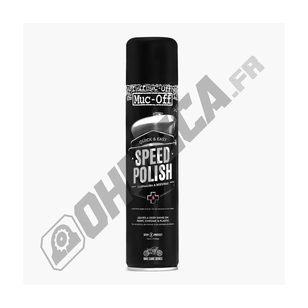 Spray Polish MUC-OFF Speed Polish - spray 400ml AEROSOL