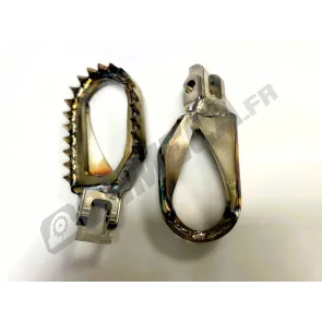 CALES PIEDS INOX TM MOTO 85/125+