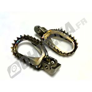 CALES PIEDS INOX TM MOTO 85/125+