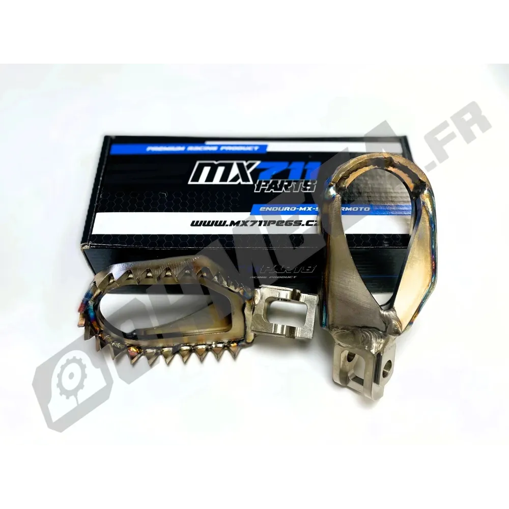 CALES PIEDS INOX TM MOTO 85/125+