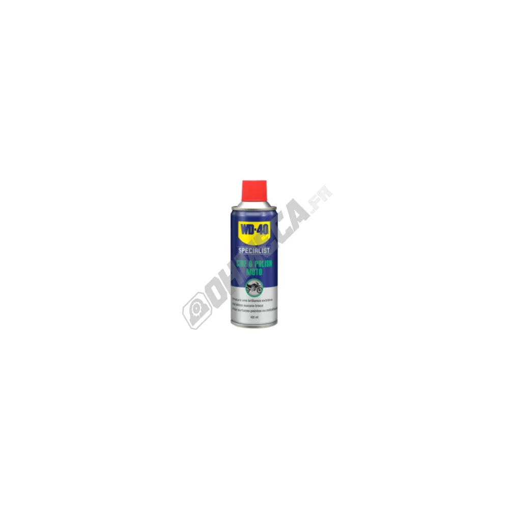 POLISH ET CIRE WD-40 SPECIALIST MOTO (AEROSOL 400 ml) POLISH ET CIRE WD-40 SPECIALIST MOTO (AEROSOL 400 ml)
