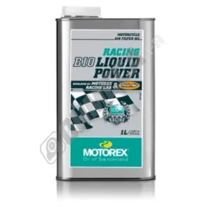 Huile filtre à air MOTOREX Racing Liquid Bio Power - 1L