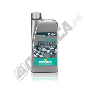 Huile de fourche MOTOREX Racing Fork Oil 2.5W 1L