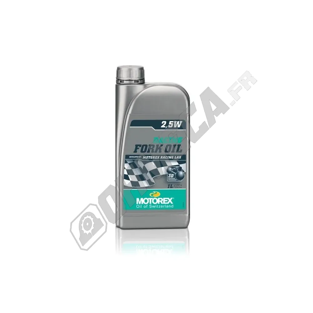 Huile de fourche MOTOREX Racing Fork Oil 2.5W 1L