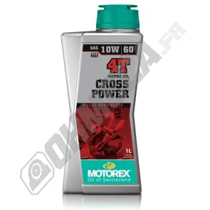 Huile moteur MOTOREX Cross Power 4T - 10W60 1L