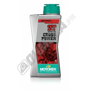 Huile moteur MOTOREX Cross Power 2T - 1L
