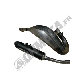 LIGNE D ECHAPPEMENT CORSE SCALVINI RACING TM MOTO MX 125 CORSE EXHAUST PIPE 2 STROKE RACE COURSE