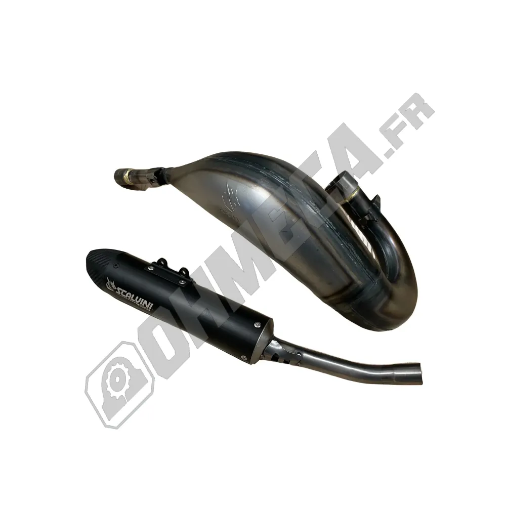 LIGNE D ECHAPPEMENT CORSE SCALVINI RACING TM MOTO MX 125 CORSE EXHAUST PIPE 2 STROKE RACE COURSE LIGNE D ECHAPPEMENT CORSE SCALVINI RACING TM MOTO MX 125 CORSE EXHAUST PIPE 2 STROKE RACE COURSE