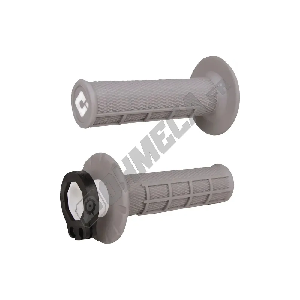 POIGNEES V2 MX SOFT ODI LOCK-ON WAFFLE GREY GRIPS1/2 WAFF MX POIGNEES V2 MX SOFT ODI LOCK-ON WAFFLE GREY GRIPS1/2 WAFF MX