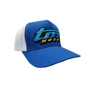 CASQUETTE TM MOTO ROYAL WIHTE/BLUE BLANCHE ET BLEUE 2026 HAT