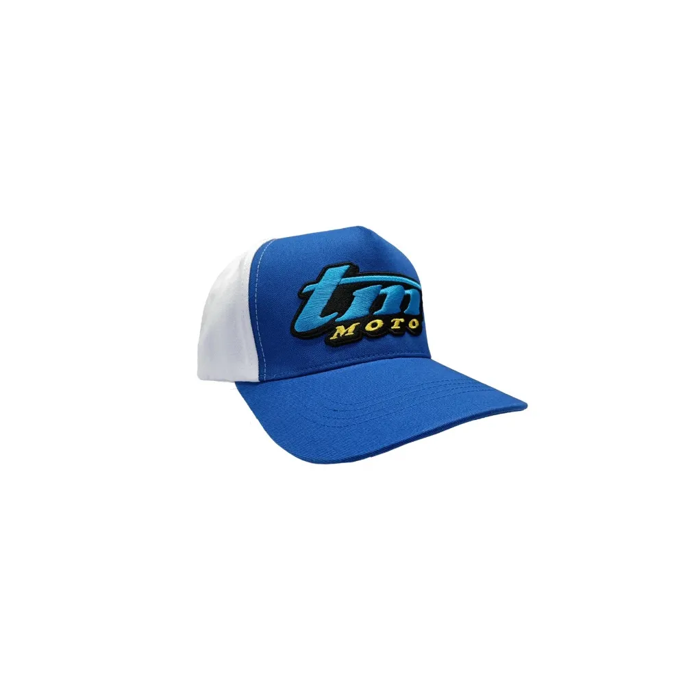 CASQUETTE TM MOTO ROYAL WIHTE/BLUE BLANCHE ET BLEUE 2026 HAT CASQUETTE TM MOTO ROYAL WIHTE/BLUE BLANCHE ET BLEUE 2026 HAT
