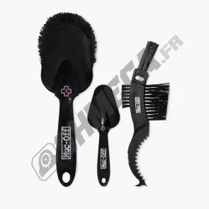 Kit 3 brosses MUC-OFF 3 BRUSH KIT