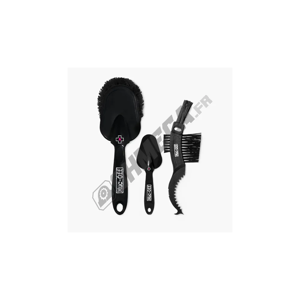 Kit 3 brosses MUC-OFF 3 BRUSH KIT Kit 3 brosses MUC-OFF 3 BRUSH KIT