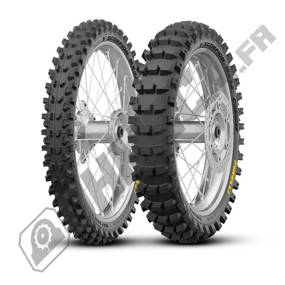 PNEUMATIQUE PIRELLI 100/90-19 MX MIDSOFT NEW PNEUMATIQUE PIRELLI 100/90-19 MX MIDSOFT NEW