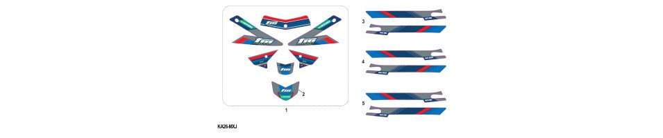 KIT DECO 26 2T-MX-85-JUNIOR 2026
