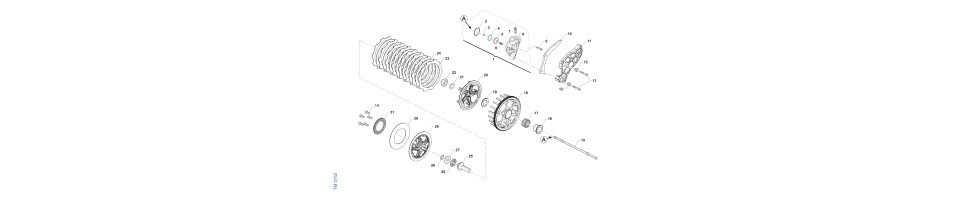 EMBRAYAGE 2T-MX-125-ES 2026