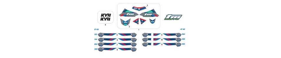 KIT ADHESIF 2T-MX-125-FI-ES- 2026