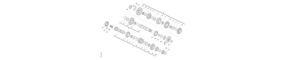 BOITE VITESSE 2T-MX-125-FI-ES- 2026