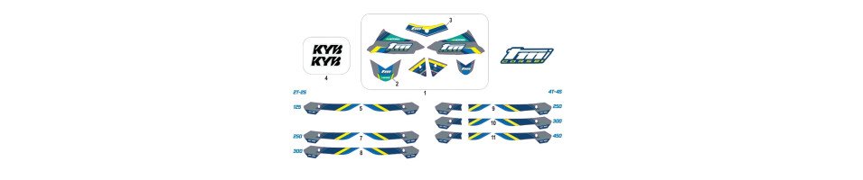 KIT ADHESIF CORSE 2T-MX-250-ES 2026