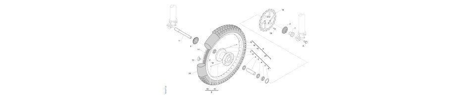 ROUE AVANT 2T-MX-250-FI-ES-- 2026