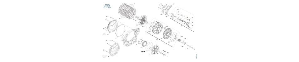 EMBRAYAGE OPEN CLUTCH 4T-MX-250-FI-ES- 2026