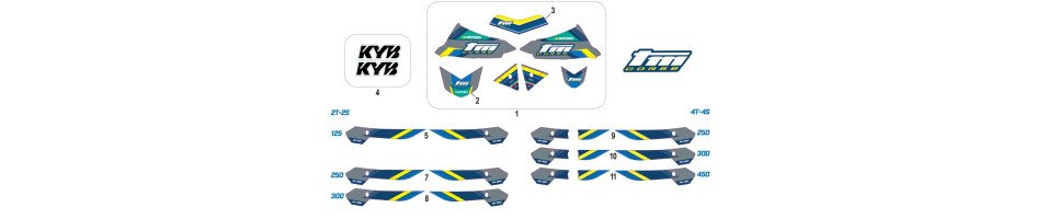 KIT ADHESIF CORSE 2T-EN-300-FI-ES- 2026