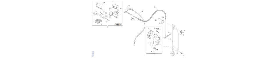 FREIN AVEN-250-2T 2010