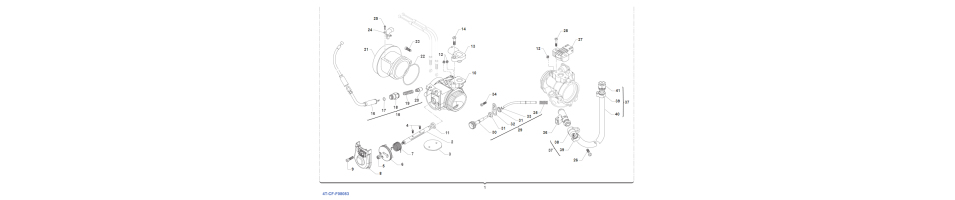 CORPS INJECTIONMX-250Fi-4T 2010