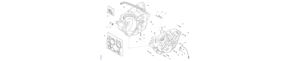 CARTER MOTEUR4T-MX-250-FI-ES 2025