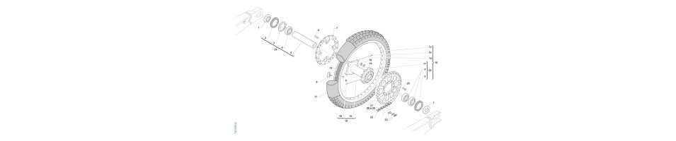 ROUE ARRIERE4T-MX-300-FI-ES 2025