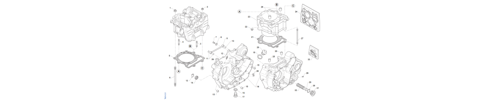CYLINDRE CARTERS4T-450-FI-SMK 2024