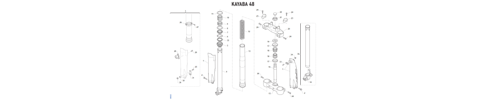 FOURCHE KAYABA4T-450-FI-SMK 2023