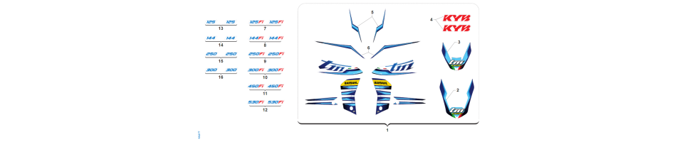KIT DECOEN-125Fi 2022
