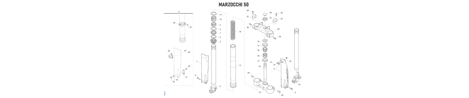 FOURCHE MARZOCCHISMX-250Fi-4T 2021