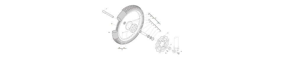 ROUE AVANTMX-85-JUNIOR 2020