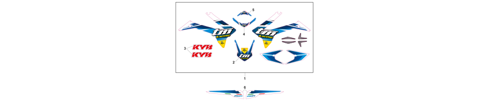KIT DECOEN-250Fi-ES-4T 2019