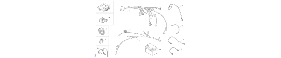 FAISCEAU ELECTRIQUEEN-450Fi-4T 2017