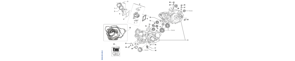 CARTER MOTEURMX-300-2T 2014
