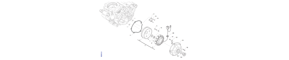 ALLUMAGE POUR KICKMX-250Fi-4T 2014