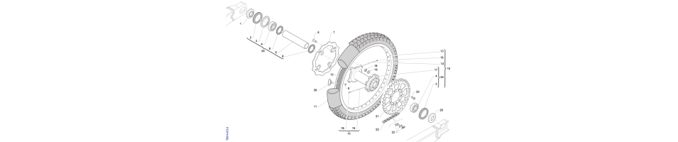 ROUE ARMX-250-2T 2013