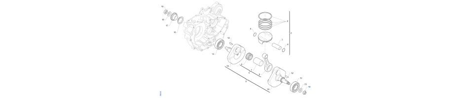 EMBIELLAGE DEMARREURMX-450Fi-4T 2011
